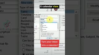 Turn your Outlook inbox into a calendar!