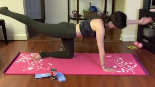 STOTT PILATES MAT AT HOME WORKOUT 💯 RESULTS