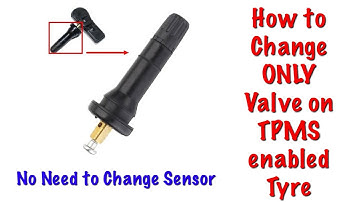 How To Change Valve of TPMS enabled Car Tyre | Mahindra TPMS valve installation | Same for all Cars