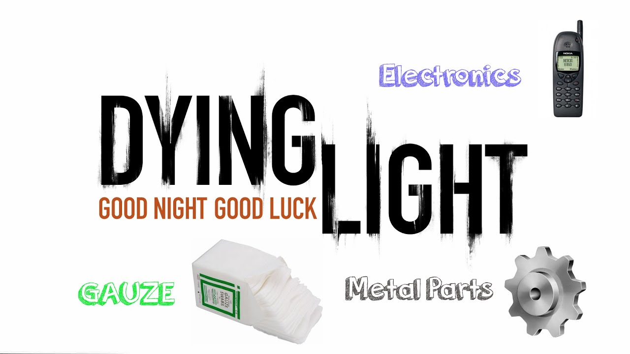 Dying Light! UNLIMITED,Electronics,Gauze,Metal Parts,Bolter Tissue