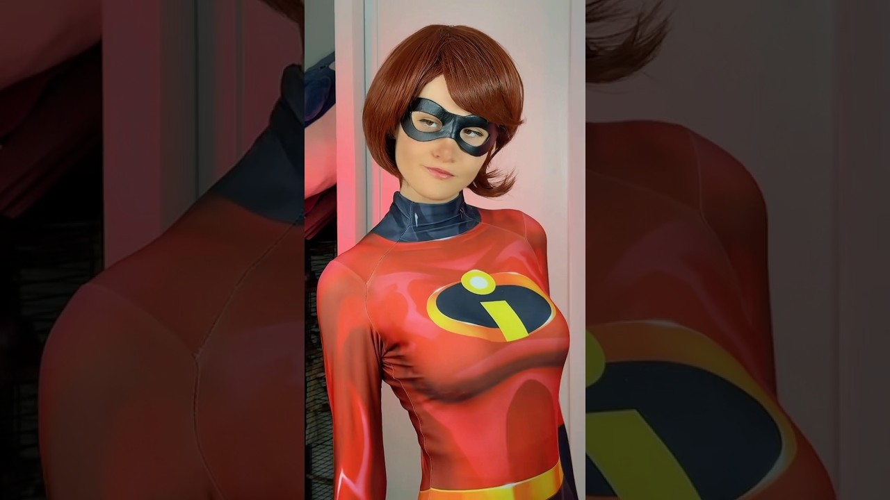 Elastigirl cosplay it’s my costume for Halloween ❤️ #theincredibles #cosplay