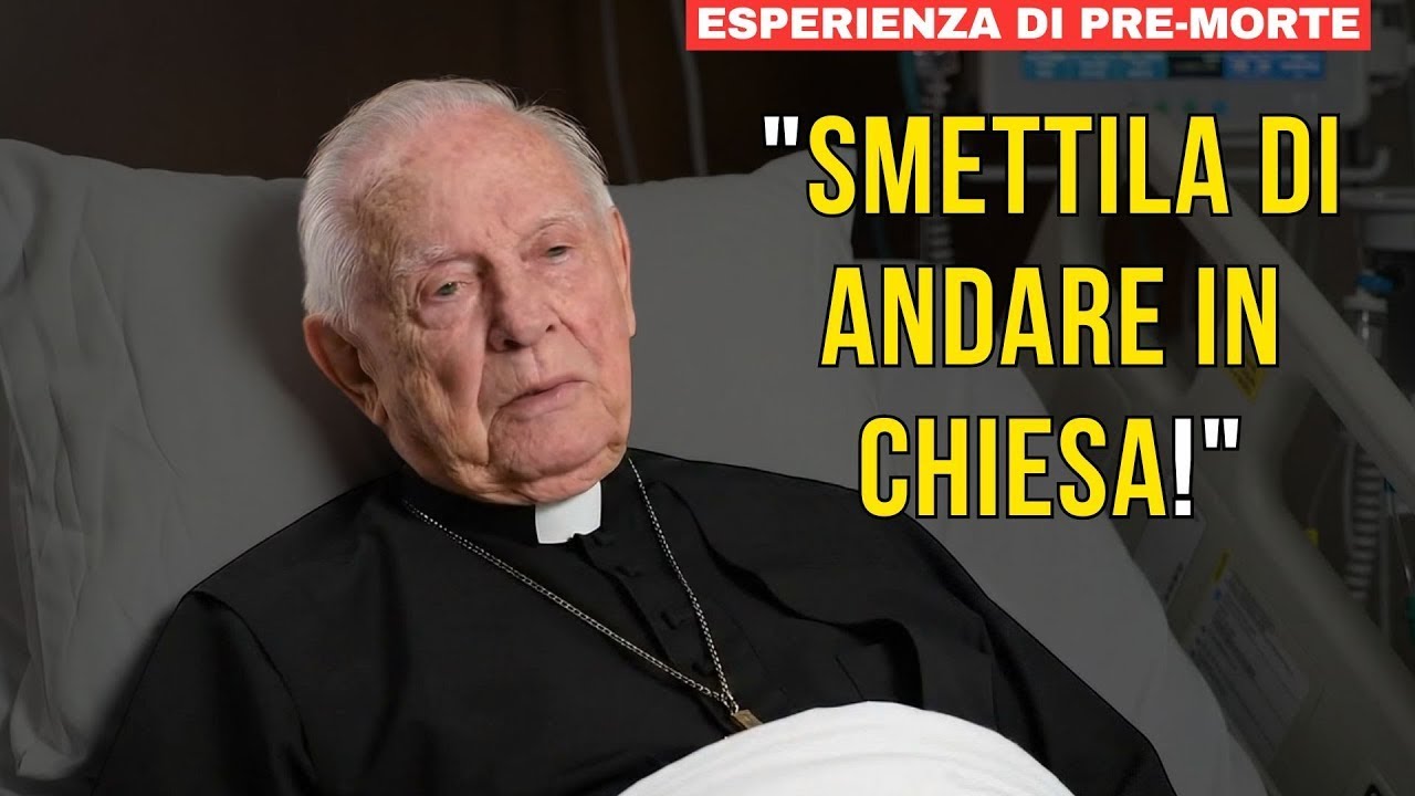 NDE: prete cattolico muore, vede Gesù e torna con un messaggio scioccante