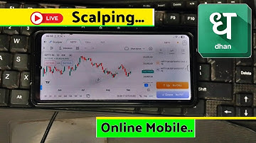 Dhan app me scalping trading kaise kare | Dhan app scalping in mobile | How to use dhan for scalping
