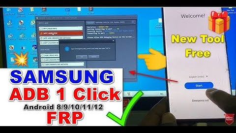 How to Bypass FRP/Google Account Lock from all SAMSUNG device Android 8/9/10/11/12 One Click Tool