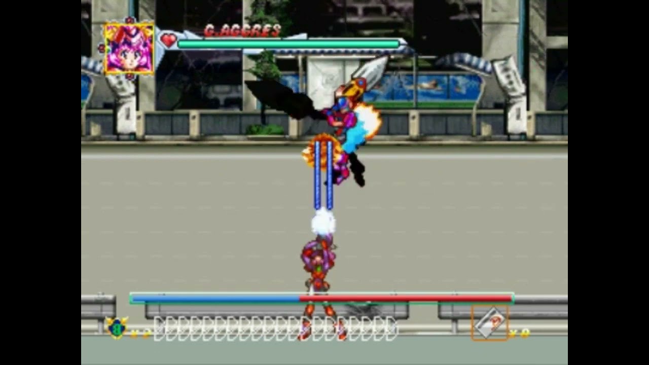 Chou-Kousoku Grandoll (Playstation) Sigil Boss Battle (Round 2)