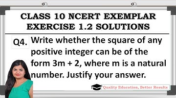 Exercise 1.2 Q 4 NCERT Exemplar Class 10 Maths @GANITSHALA