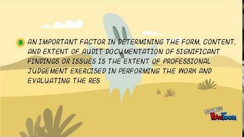 CHAPTER 6: AUDIT DOCUMENTATION