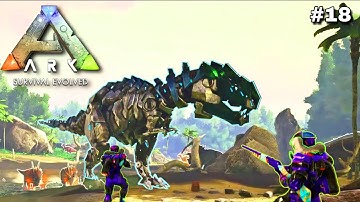 ARK: The Island Map #18 | TEK REX TAMING