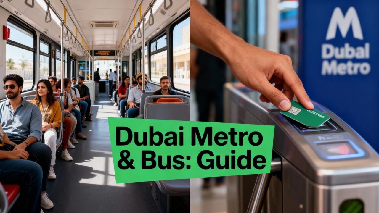 How to Travel in UAE Public Transport | Complete Bus & Metro Guide 2026