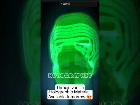 Vanilla Holographic Material will be available tomorrow. Please follow to get notification. - video thumbnail