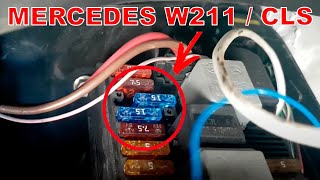 Прикуриватель без ключа в замке зажигания на Mercedes W211 / Супер Лайфхак Mercedes W211, CLS