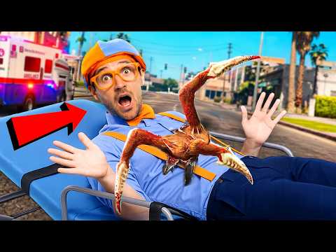 THERE'S SOMETHING INSIDE OF BLIPPI IN REAL LIFE!! (ON CAMERA)