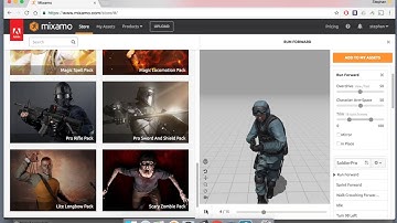 Third Person Shooter E10: Mixamo model & animations