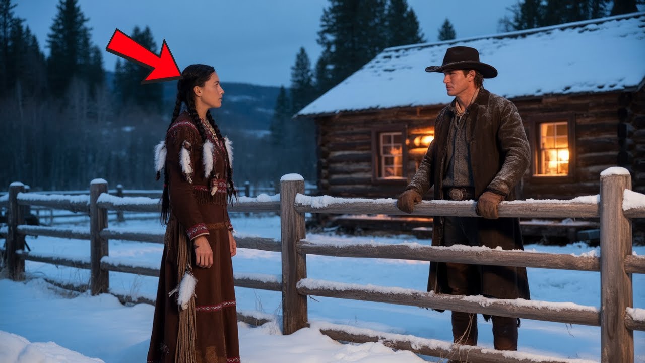 „Darf ich in Ihrer Hütte schlafen, Sir? Es friert“, flehte die indigene Frau den Cowboy an