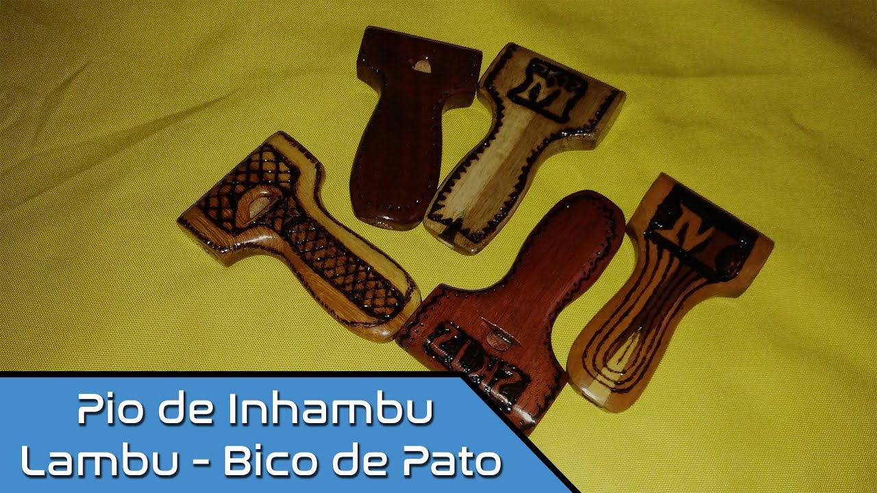 Artesanato | Pio de Lambu / Inhambu - Bico de Pato