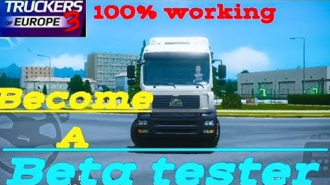 How to join beta program of truckers of Europe 3 - Easiest method - join beta testing in 2 mins!!