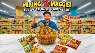 "I Mixed EVERY Maggi Flavor Together 😱" Titanium Army 18 Experiment