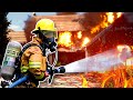 We Became Firefighters & Saved People! - Firefighting Simulator Multiplayer Gameplay