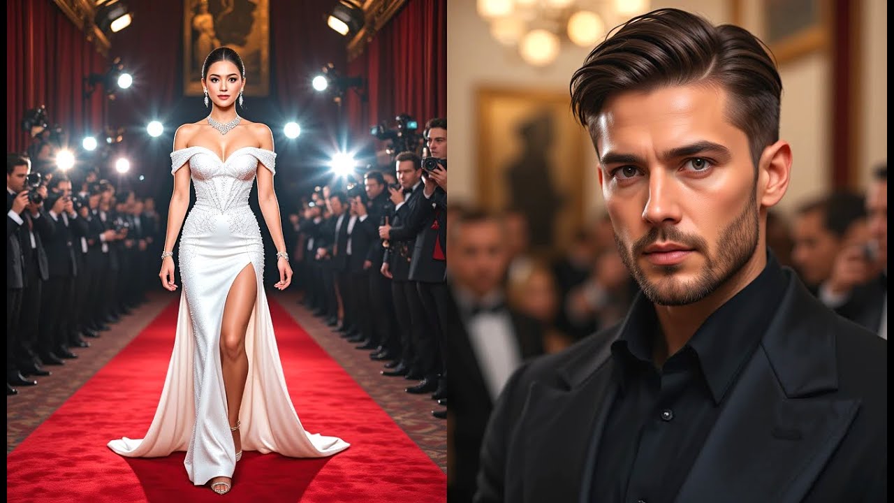 HE INVITED HER AS A JOKE… BUT WHEN SHE ARRIVED LIKE A GODDESS, THE WHOLE ROOM FROZE!