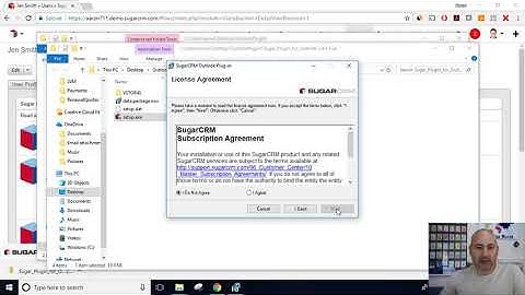Downloading and Installing Outlook Plugin for SugarCRM
