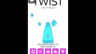سلسلة العاب الايفون#لعبة Twist                و لا تنسوا اللايك و الاشتراك screenshot 2