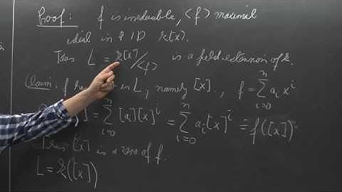 Algebraic Geometry - Lothar Göttsche - Lecture 15