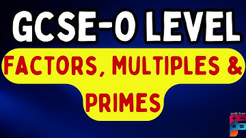 Factors, Multiples, primes  gcse maths exam revision #gcsestudy #edexcelmaths