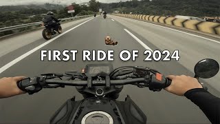 Opening ride of 2024 🛵 Honda CB250R 🎬 EP 0025