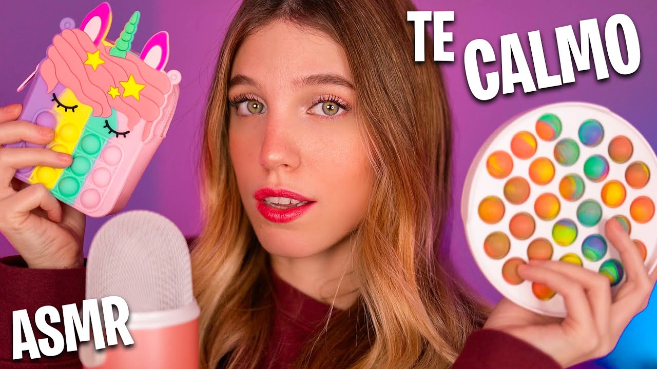 ASMR CALMO TU MENTE con sonidos MUY relajantes 💆🏼‍♀️ Te dormirás rápido y profundamente ✨ | Laia Oli