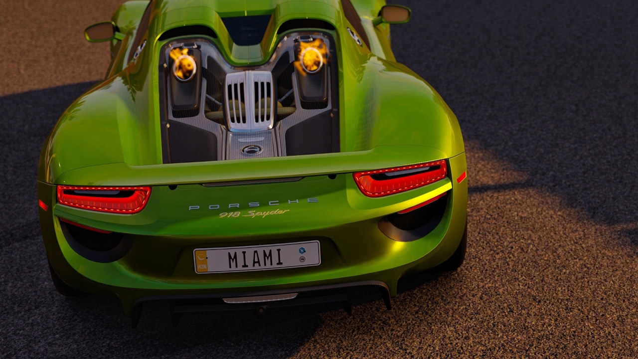 Epic Porsche 918 Spyder Drive out Forza Horizon 3