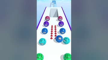 2024 BALL Merge 2048 Game. 😻🔥⚽very cool and gnarly hyper casual games. #stmkgaming #shorts #gaming