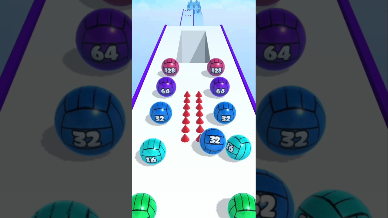 2024 BALL Merge 2048 Game. 😻🔥⚽very cool and gnarly hyper casual games. 