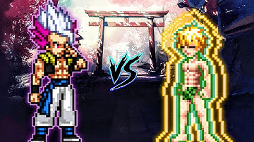 Gogeta Ultra Ego Instinct V2 (New) VS Adam V3 in Jump Force Mugen