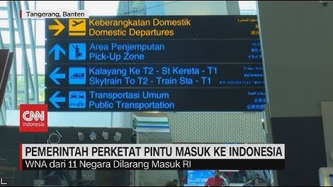 Pemerintah Perketat Pintu Masuk Ke Indonesia, Bandara Soetta Antisipasi Omicron