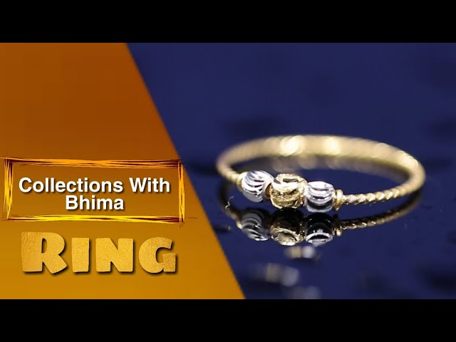 Bhima Jewellers 22K Yellow Gold ring for Women, 3.45g. : Amazon.in: Fashion