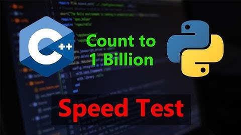 C++ vs Python Speed Comparison Test 🔥