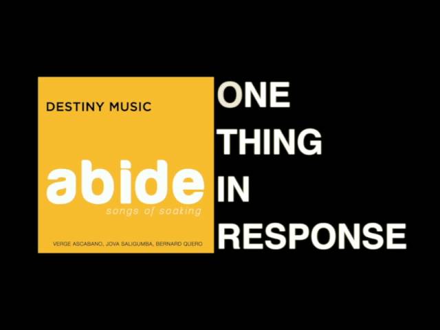 ONE THING (Lyric Video) - Destiny Music (feat. Jova Saligumba) class=