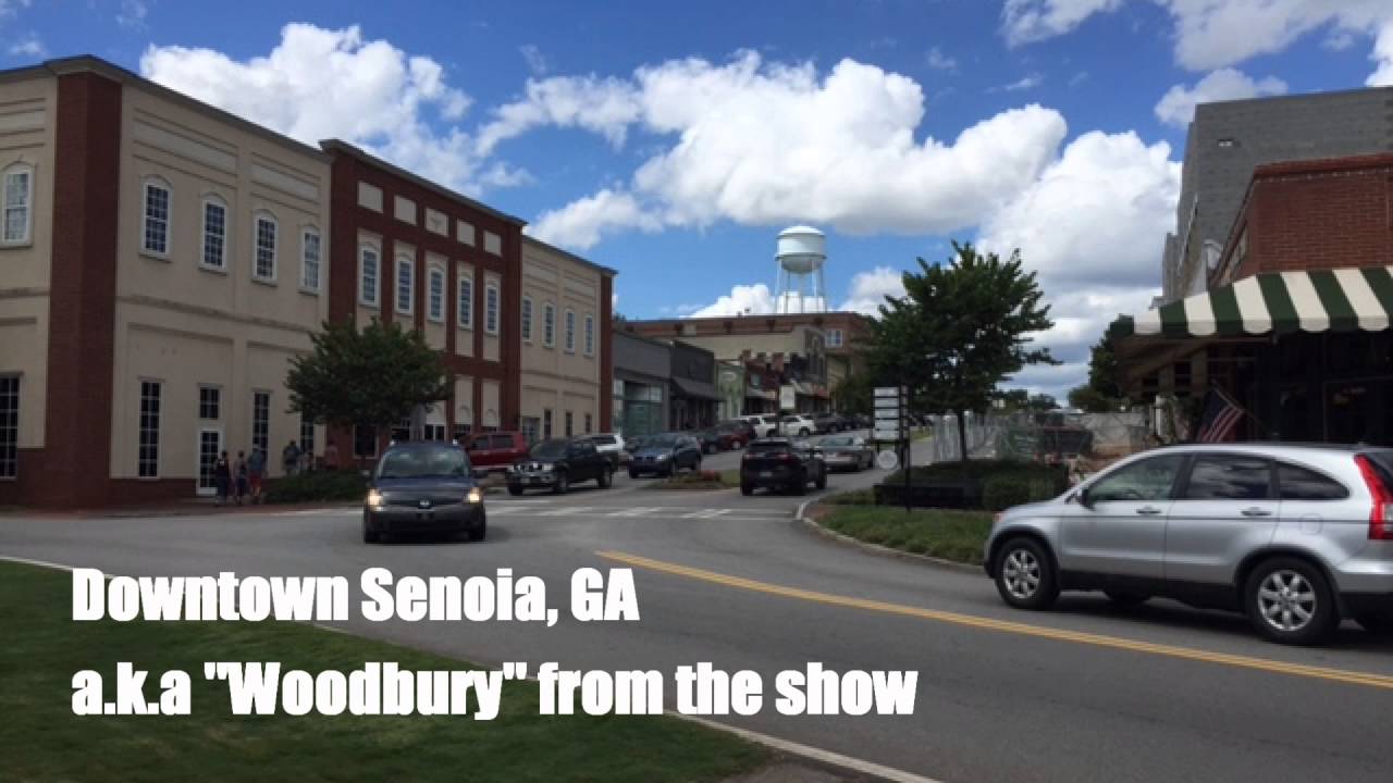The Walking Dead Tour "Day of the Dead" Senoia, GA YouTube