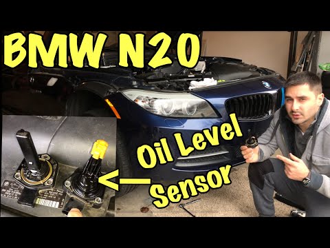 Замена датчика уровня масла BMW N20 — ошибка уровня масла BMW