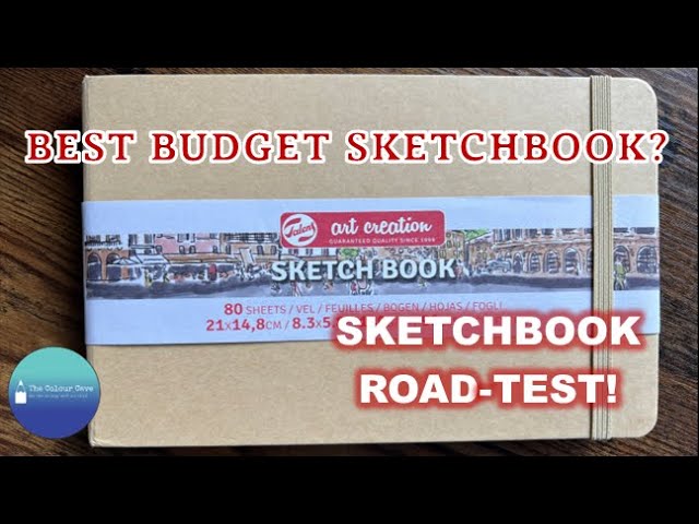 Cheap and Very Cheerful  Talens Art Creations Sketchbook Test 