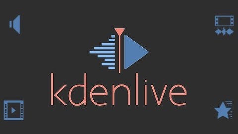 Simple Intro Creation in Kdenlive