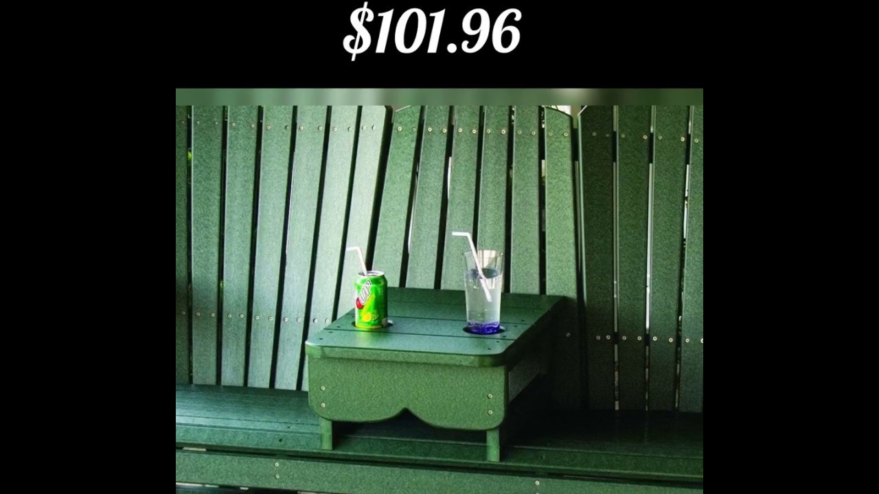 LuxCraft Recycled Plastic Center Table Cupholder