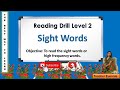 Third Grade Sight Words