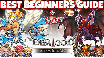 BEST Beginners Guide & Code Demigod Idle Rise of a Legend
