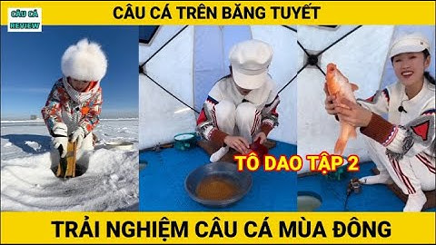 Trải Nghiệm Câu Cá Mùa Đông | T02 | Tô Dao | Câu Cá Trên Băng | CÂU CÁ REVIEW #câucá #câucátrênbăng