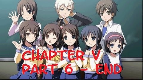 Corpse Party Chapter 5 Part 6 TRUE END | Don