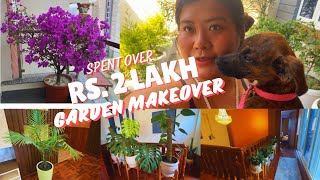How My CRAZY Sister Spent Over 2 LAKH On Her First Garden Project In NEPAL | NEPALI GARDENING VLOG
