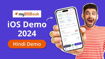 myBillBook Billing App on iOS - Full Demo & Feature Overview 2024