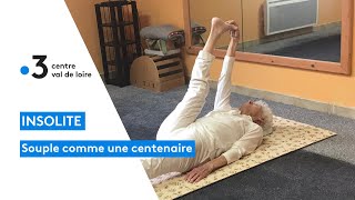 Mamie yoga a presque 100 ans Charlotte Chopin est toujours professeur de Yoga