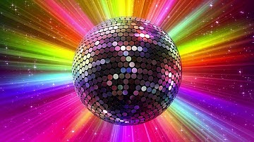 8 Hours of 4K Rainbow Disco Light Show | Perfect Visual Loop for Parties & Events